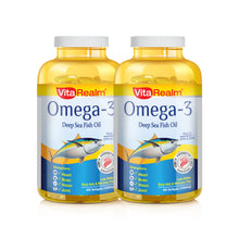 Load image into Gallery viewer, VITAREALM® OMEGA-3 DEEP SEA FISH OIL