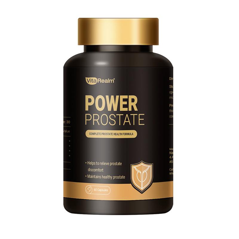 VitaRealm Prostate Support 4-in-1 for Men |Urinary Relief |Anti-Inflammation | Hair&Fertility Suppor