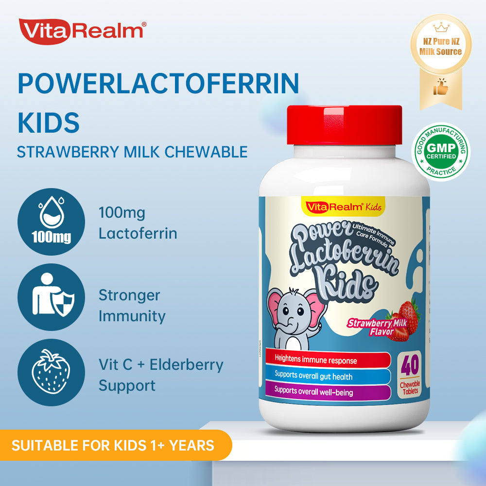 VITAREALM® POWERLACTOFERRIN KIDS Bundle of 2