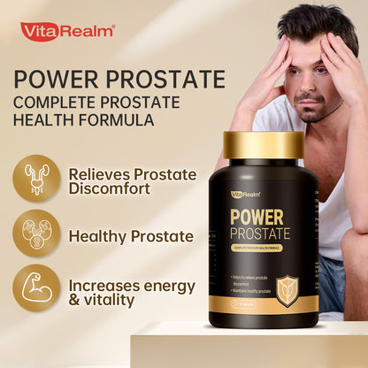 VitaRealm Prostate Support 4-in-1 | Urinary & Men’s Health