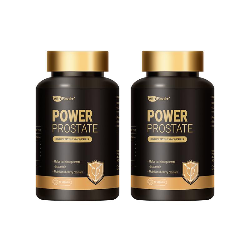 VitaRealm Prostate Support 4-in-1 for Men |Urinary Relief |Anti-Inflammation | Hair&Fertility Suppor