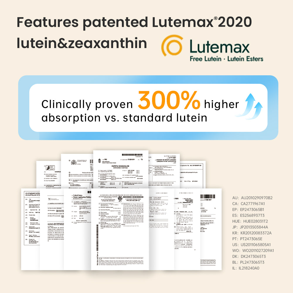 VITAREALM® POWEREYE SENIOR | Prevent cataract and glaucoma