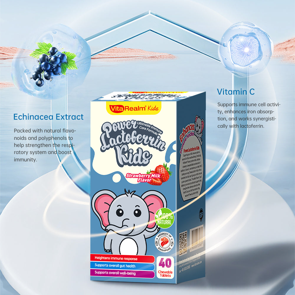 VITAREALM® POWERLACTOFERRIN KIDS Bundle of 2