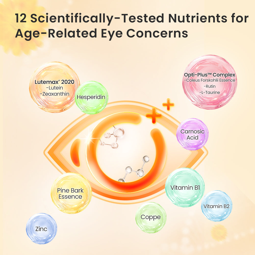 VITAREALM® POWEREYE SENIOR | Prevent cataract and glaucoma