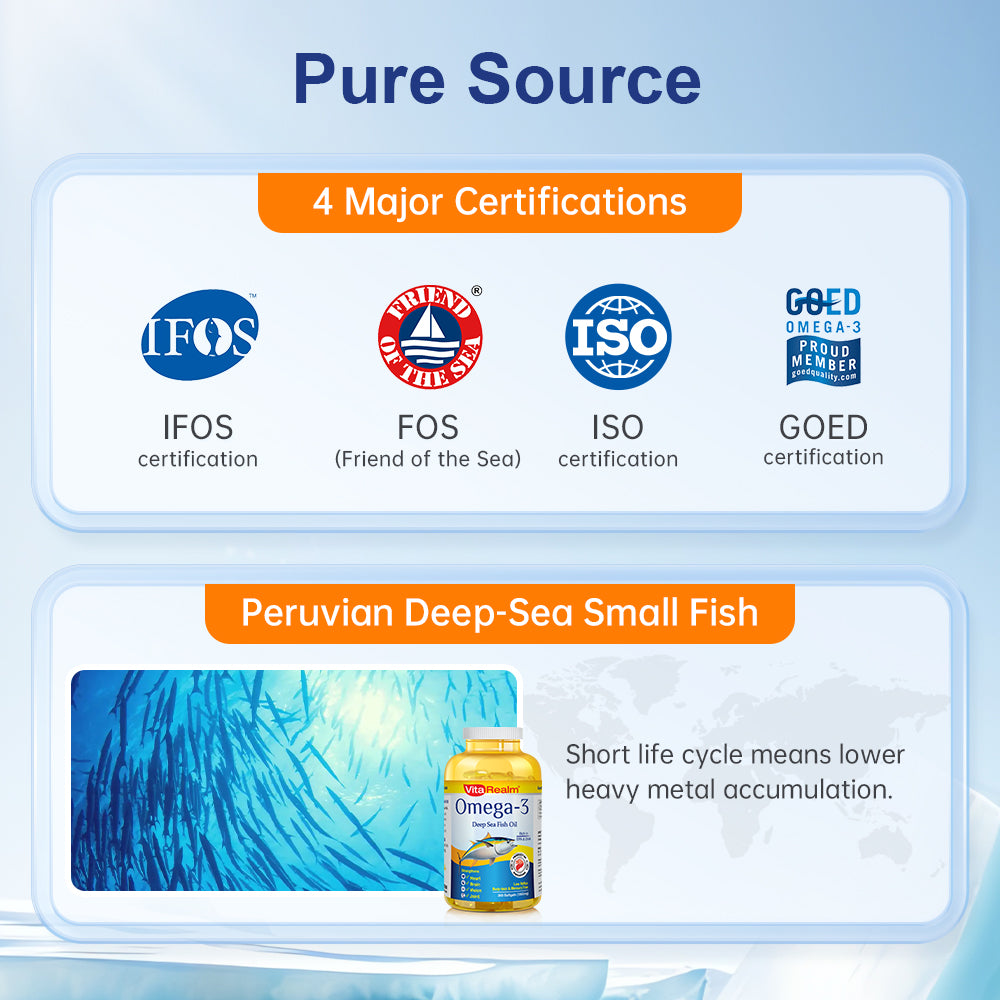 VITAREALM® OMEGA-3 DEEP SEA FISH OIL