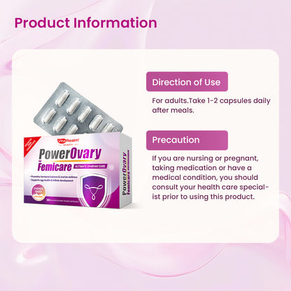 VitaRealm PowerOvary Femicare |  Myo-Inositol D-Chiro-Inositol 40:1
