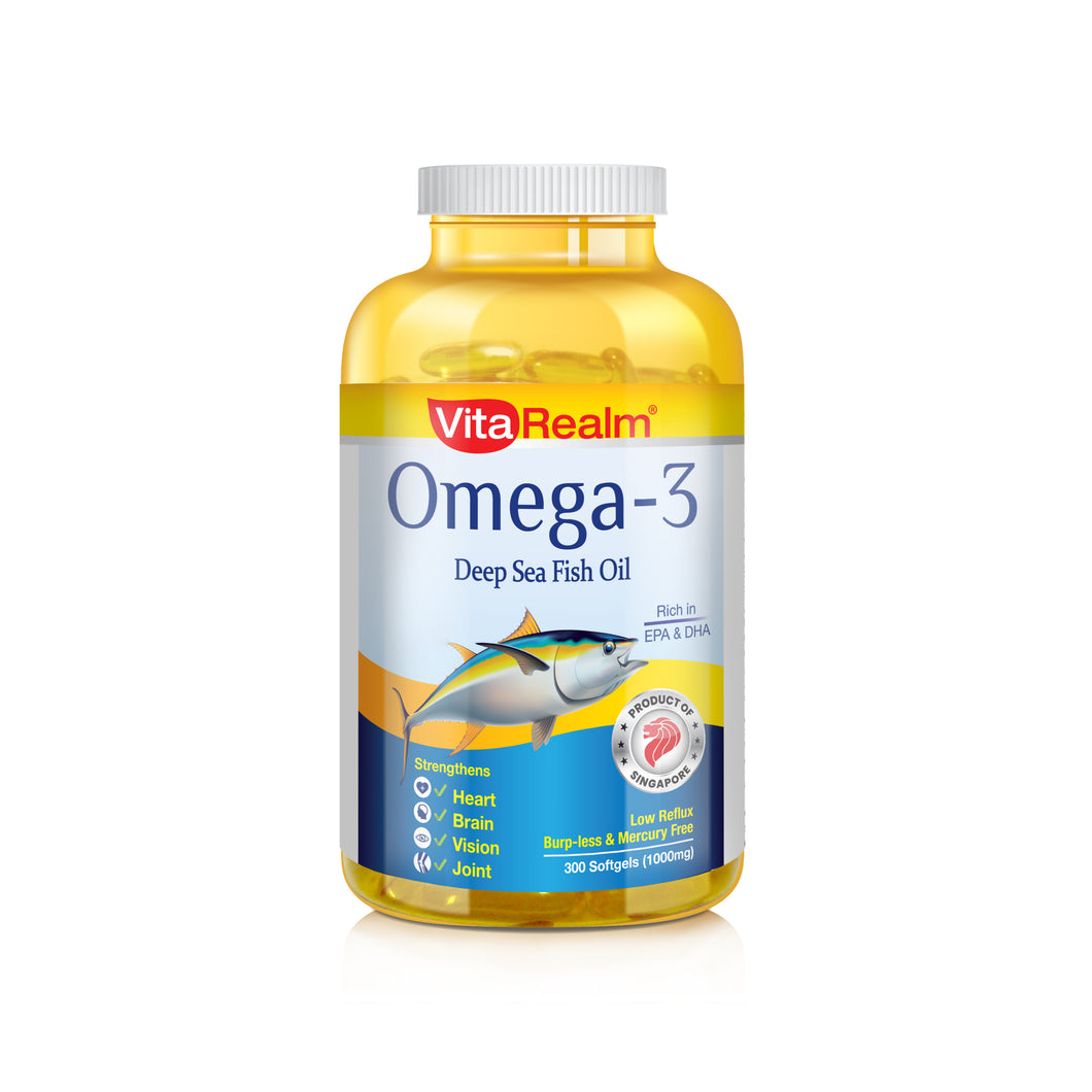 VITAREALM® OMEGA-3 DEEP SEA FISH OIL