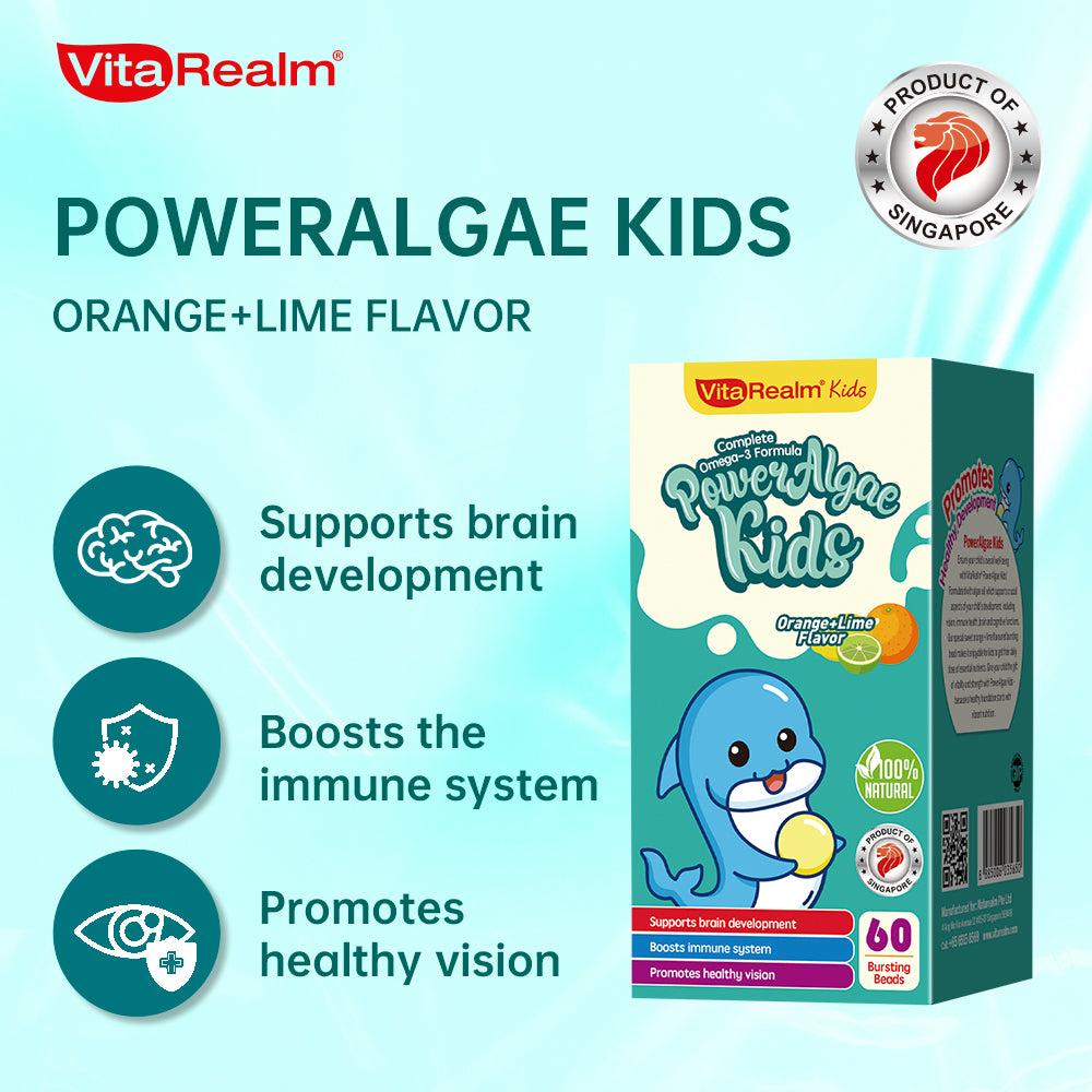 VITAREALM® 儿童强效海藻油