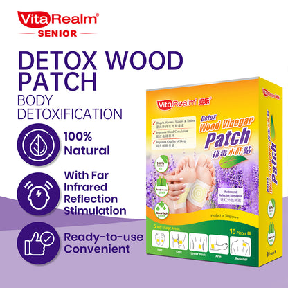VitaRealm Detox Patch Foot Patch |Removes Toxin Blood Circulation
