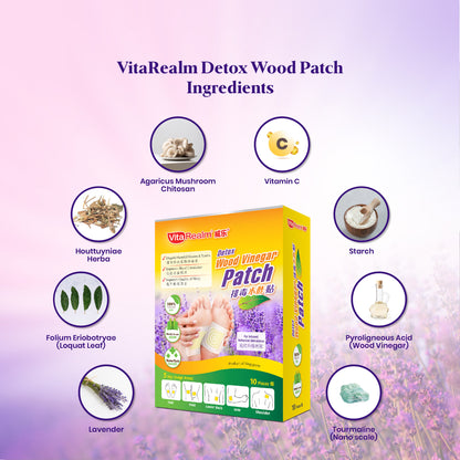 VitaRealm Detox Patch Foot Patch |Removes Toxin Blood Circulation