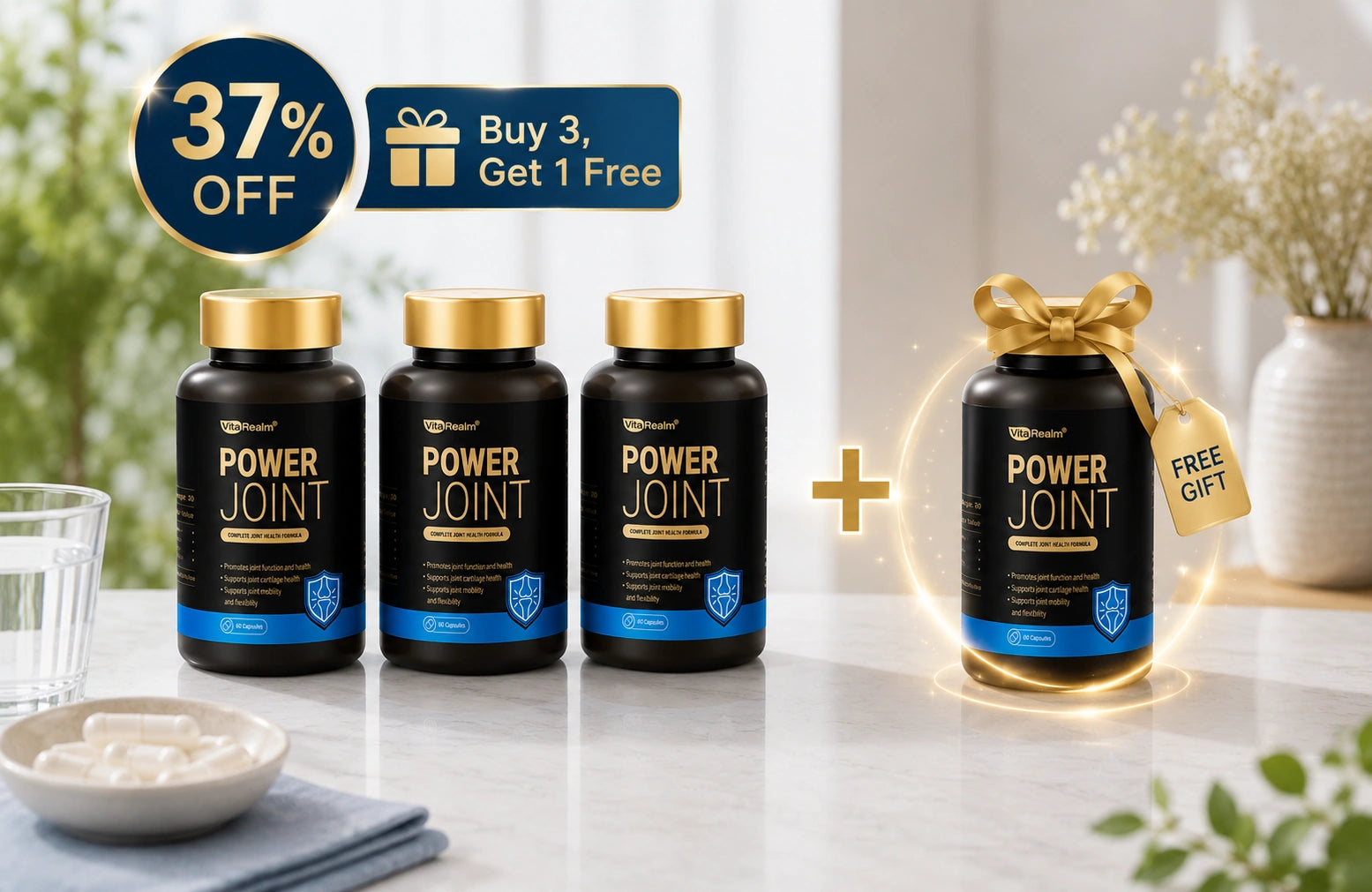 PowerJoint Buy 3 Get 1 Free routine bundle
