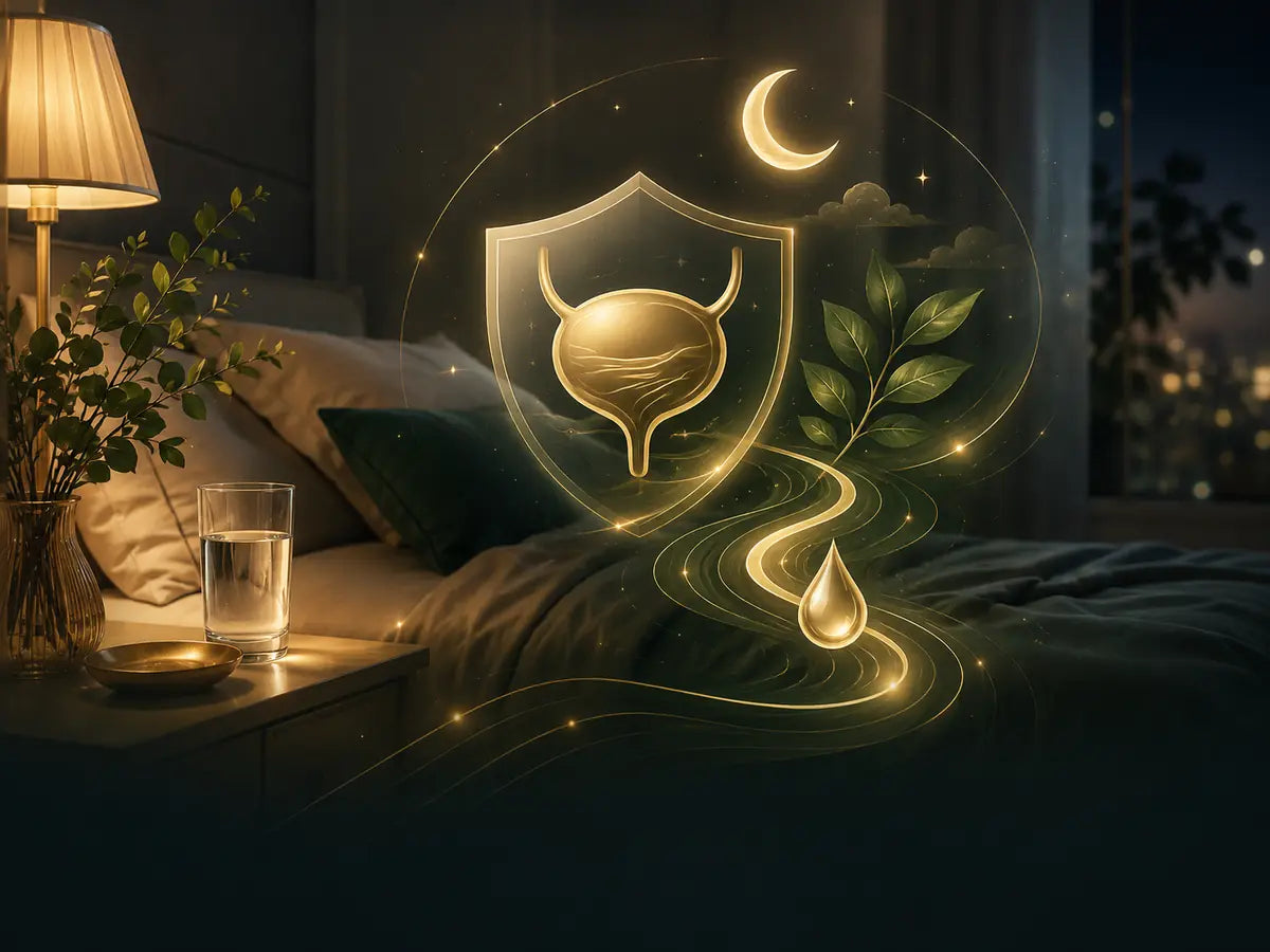 premium bladder rhythm support concept visual